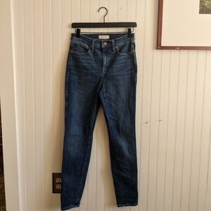 Madewell High Rise Skinny Jean The "Roadtripper" Medium Wash